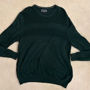 Club Room Green Crewneck Stripe Sweater Size 3XL